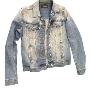 Articles of Society Los Angeles Light Wash Denim Jacket Small Blue Jean Jacket